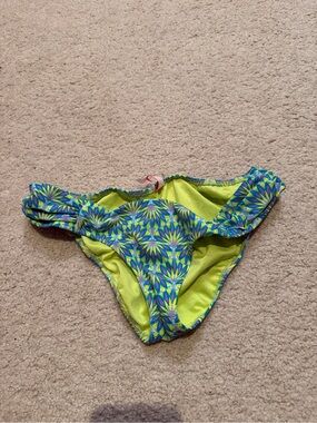 Victoria’s Secret green/blue bikini bottoms